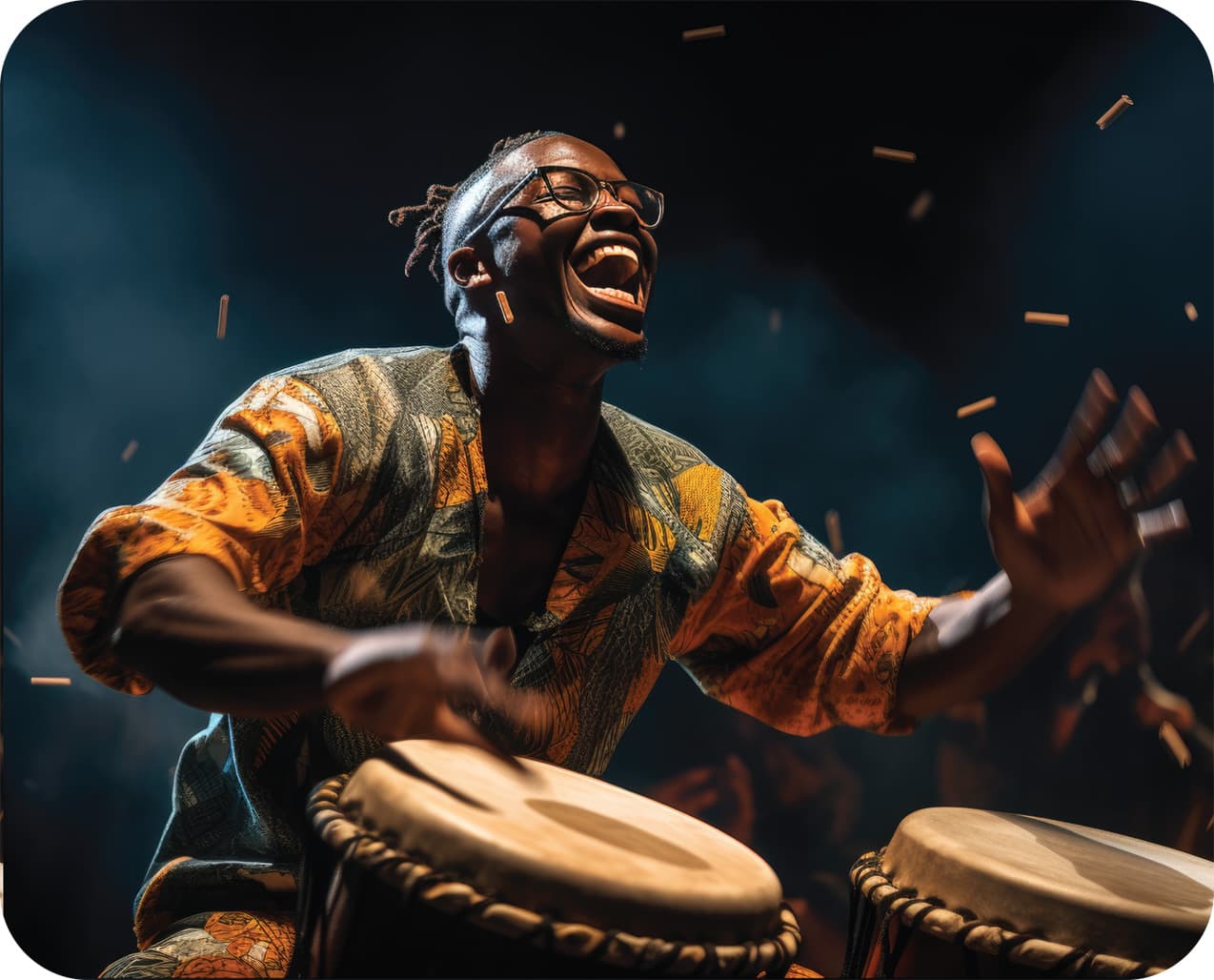 The work of African storytelling.